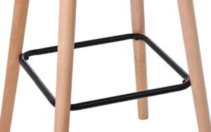 Barhocker Grant Samt schwarz