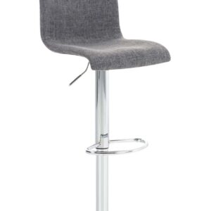 Barhocker Hoover Stoff C hellgrau