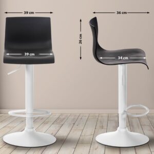 Barhocker Hoover W schwarz
