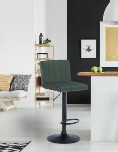 Barhocker Jamie Samt gruen
