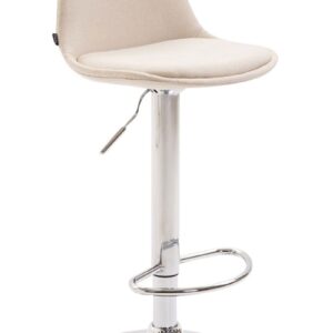 Barhocker Kiel Stoff creme