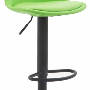 Barhocker Kiel Vollgepolstert Kunstleder schwarz grün