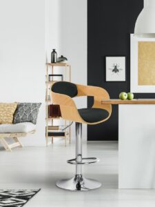 Barhocker Kingston C naturaschwarz