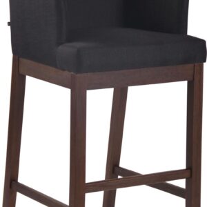 Barhocker Laredo Stoff antik schwarz