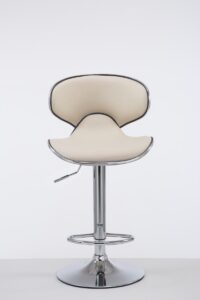 Barhocker Las Vegas V2 chrom creme