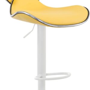 Barhocker Las Vegas V2 weiß gelb