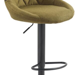 Barhocker Lazio Stoff schwarz grün