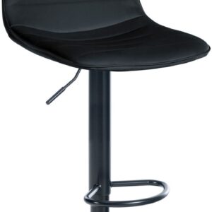Barhocker Lex Kunstleder Schwarz schwarz