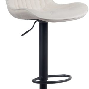 Barhocker Linus Samt creme
