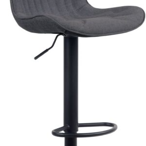 Barhocker Linus Stoff schwarz