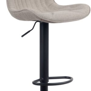 Barhocker Linus Stoff taupe