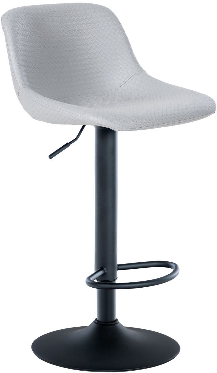 Barhocker Loft Kunstleder grau 1 Barhocker Loft Kunstleder grau