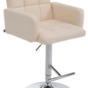 Barhocker Los Angeles Kunstleder C creme