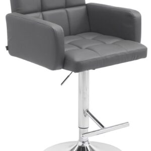Barhocker Los Angeles Kunstleder C grau