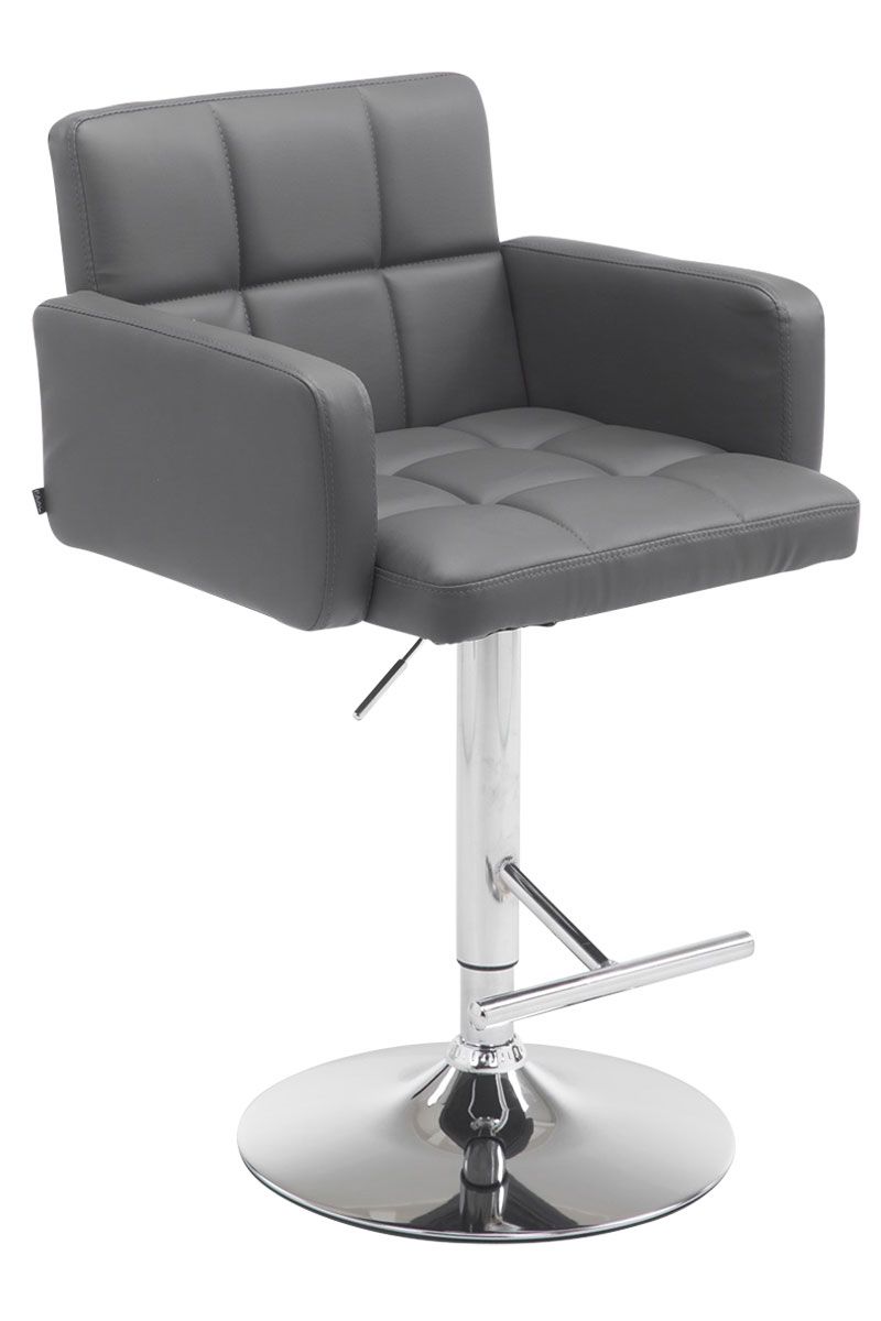 Barhocker Los Angeles Kunstleder C grau 1 Barhocker Los Angeles Kunstleder C grau