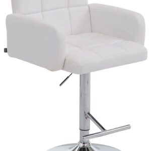 Barhocker Los Angeles Kunstleder C weiß