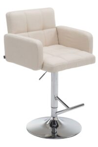 Barhocker Los Angeles Stoff C creme