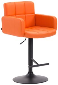 Barhocker Los Angeles schwarz orange