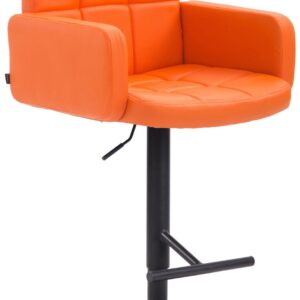 Barhocker Los Angeles schwarz orange