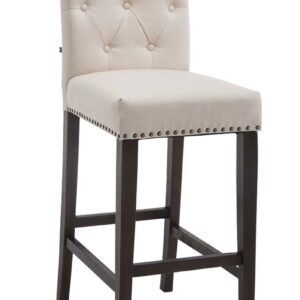Barhocker Louise Stoff antik creme
