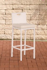 Barhocker Mari Cremeweiss weiss