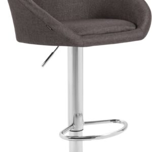 Barhocker Miami V2 Stoff C dunkelgrau