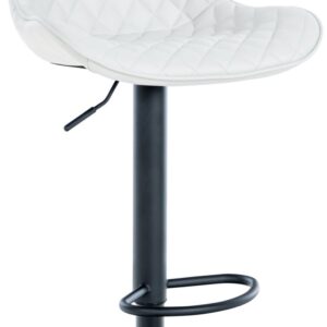 Barhocker Minosa Kunstleder weiß