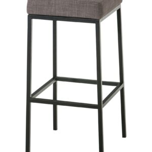 Barhocker Montreal B85 Stoff grau