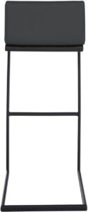 Barhocker Newport Kunstleder B dunkelgrau
