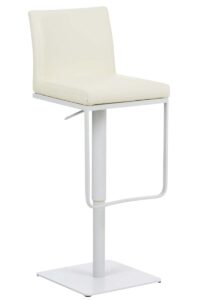 Barhocker Panama W Kunstleder creme