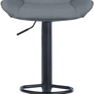 Barhocker Vonore Kunstleder schwarz grau