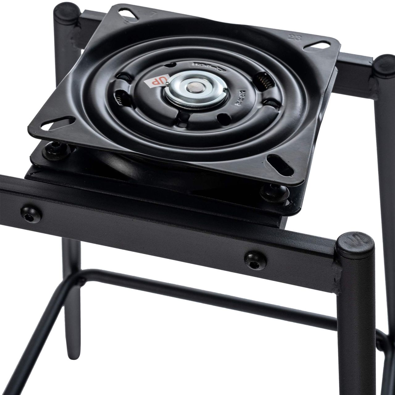 Barhocker Weston Schwenkbar Samt dunkelgrau 1 Barhocker Weston Schwenkbar Samt dunkelgrau