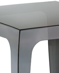 Beistelltisch Queen schwarz