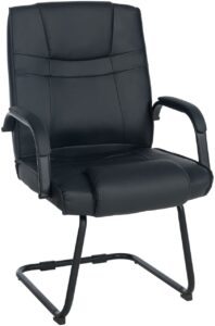 Besucherstuhl Attila schwarzschwarz