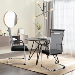 Besucherstuhl Brenda grau