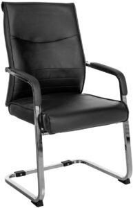 Besucherstuhl Hobart schwarz