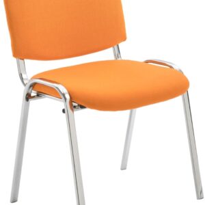 Besucherstuhl Ken C Stoff orange