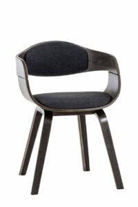 Besucherstuhl Kingston Stoff graudunkelgrau