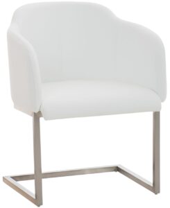 Besucherstuhl Magnus weiss