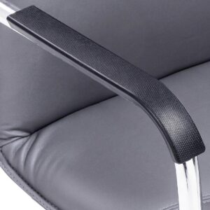 Besucherstuhl Seattle grau