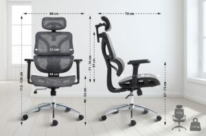 Buerostuhl Deshler grau