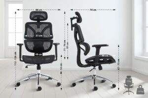 Buerostuhl Deshler schwarz