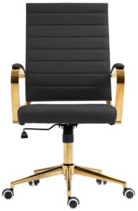 Buerostuhl Havanna Kunstleder schwarz