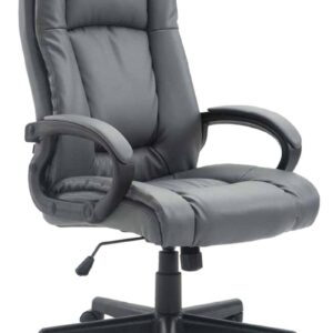Bürostuhl XL Sparta Kunstleder grau