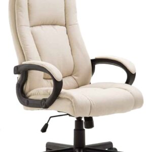 Bürostuhl XL Sparta Stoff creme