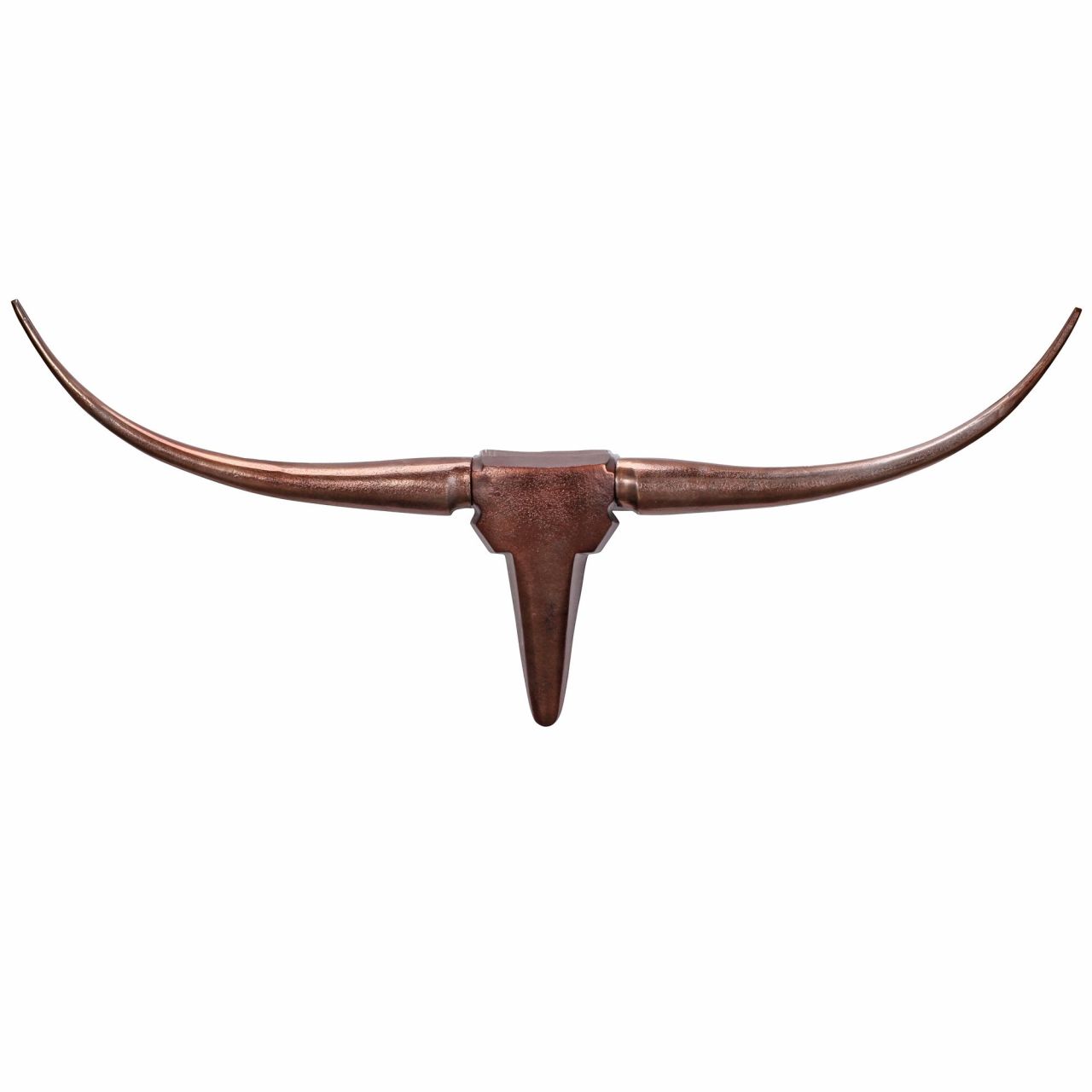 Deko Geweih Bull M WL1.394 Bronze 100 cm Aluminium Design Hörner