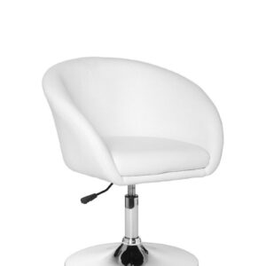 Design Relaxsessel SPM2.158 Loungesessel Kunstleder Cocktailsessel weiß