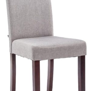 Esszimmerstuhl Ina Stoff cappuccino hellgrau