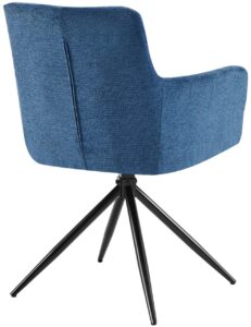 Esszimmerstuhl Jonah Stoff dunkelblau