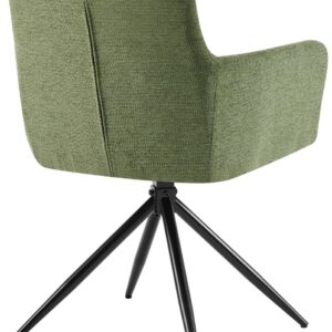 Esszimmerstuhl Jonah Stoff grün